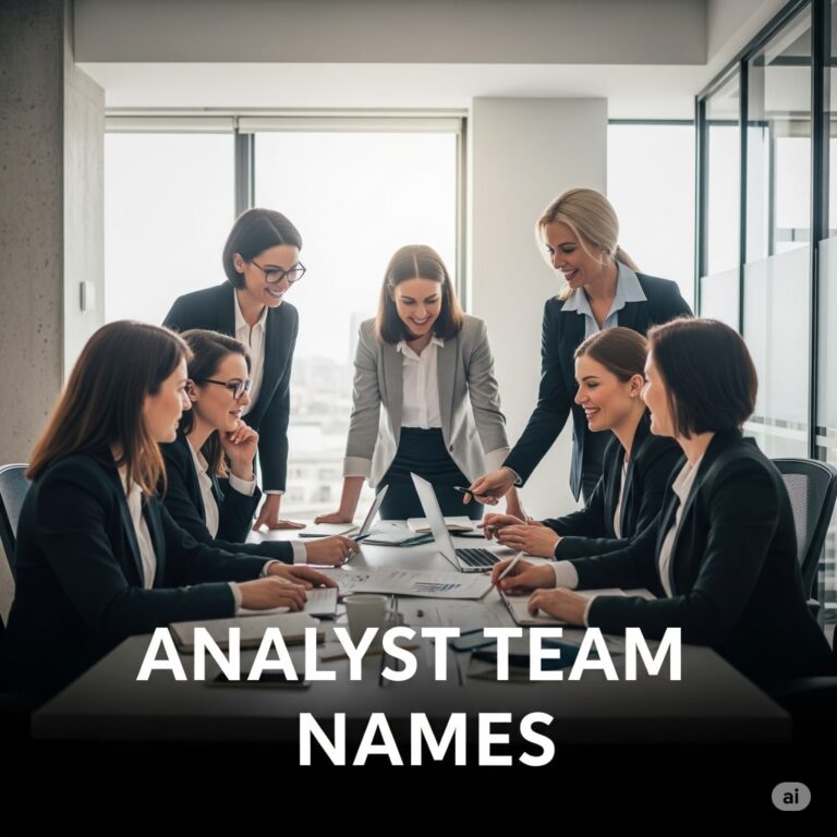 Analyst Team Names