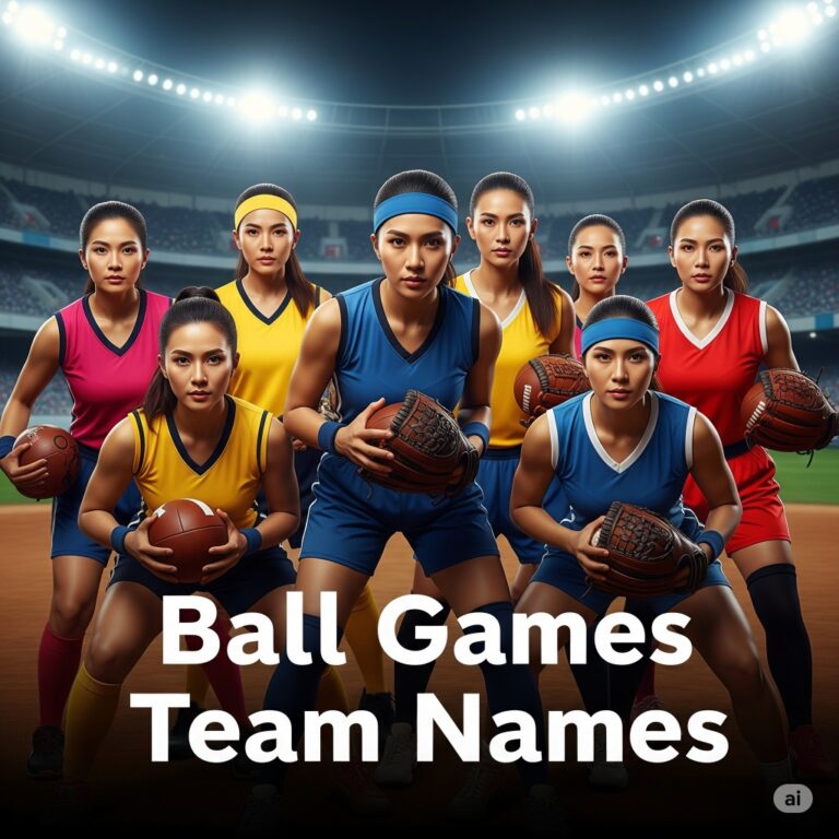 Ball Games Team Names