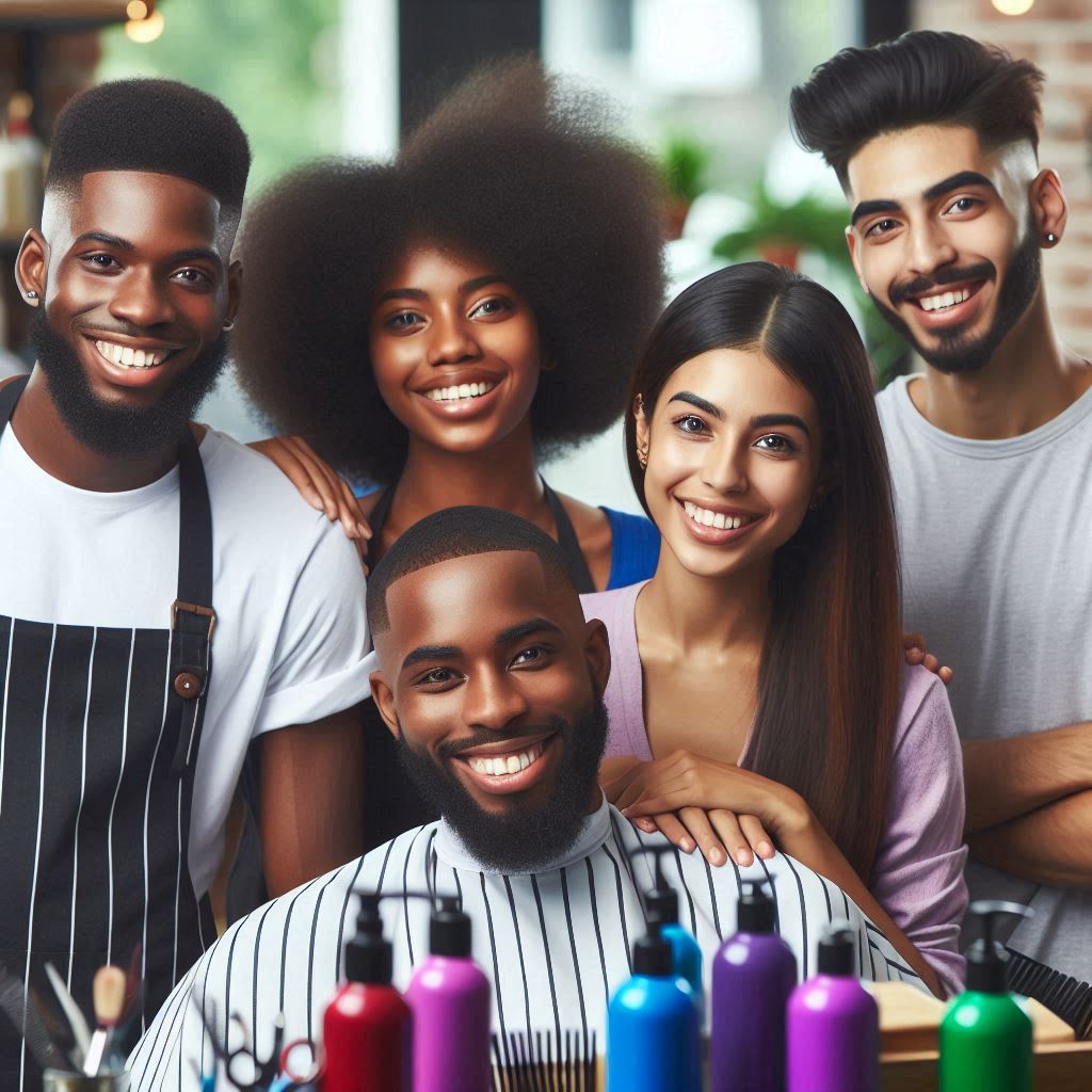 Best Barber Salon Team Names