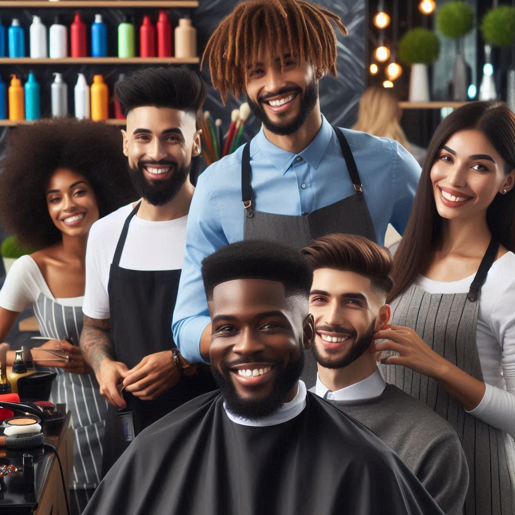 Funny Barber Salon Team Names