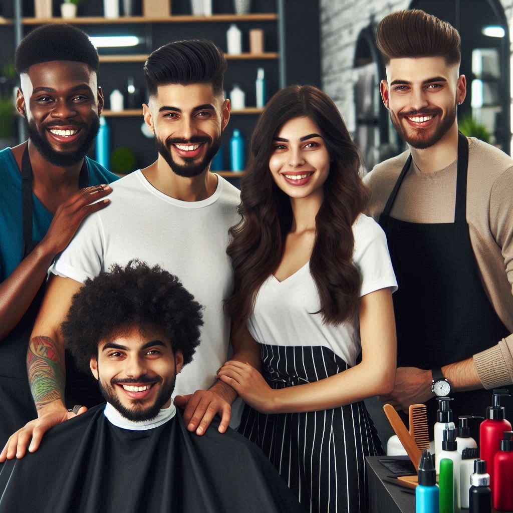 Unique Barber Salon Team Names