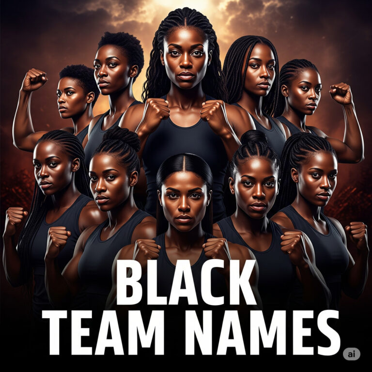 Black Team Names