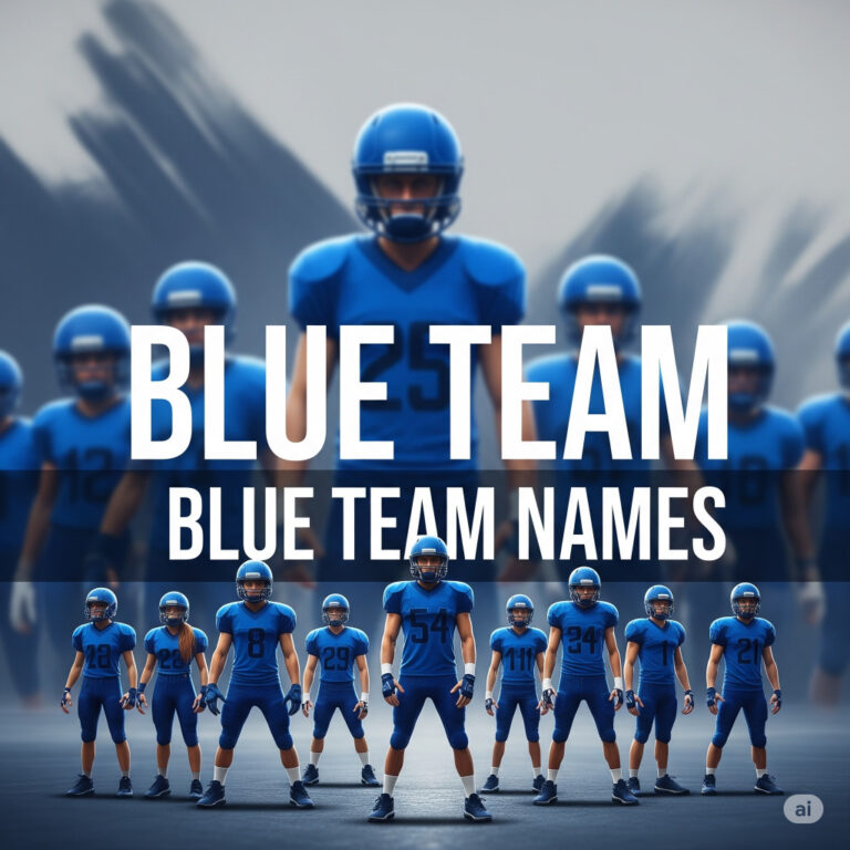 Blue Team Names