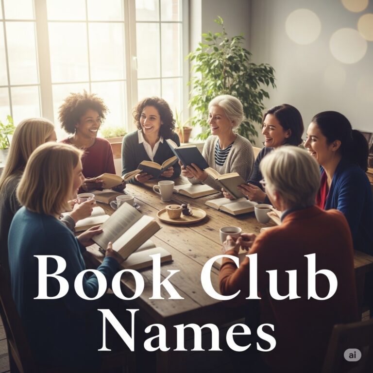 Book Club Names