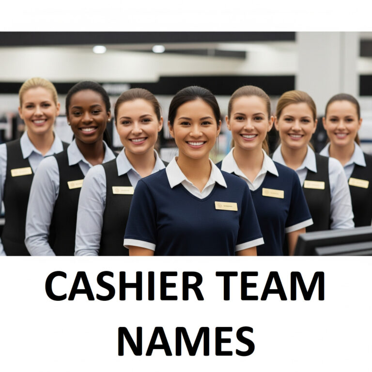 cashier team names