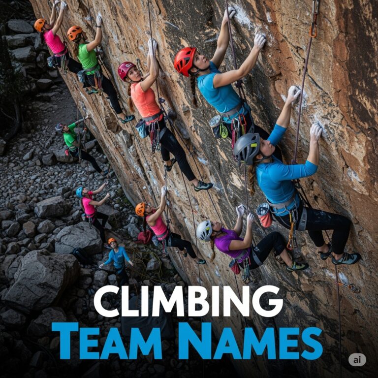 Climbing Team Names