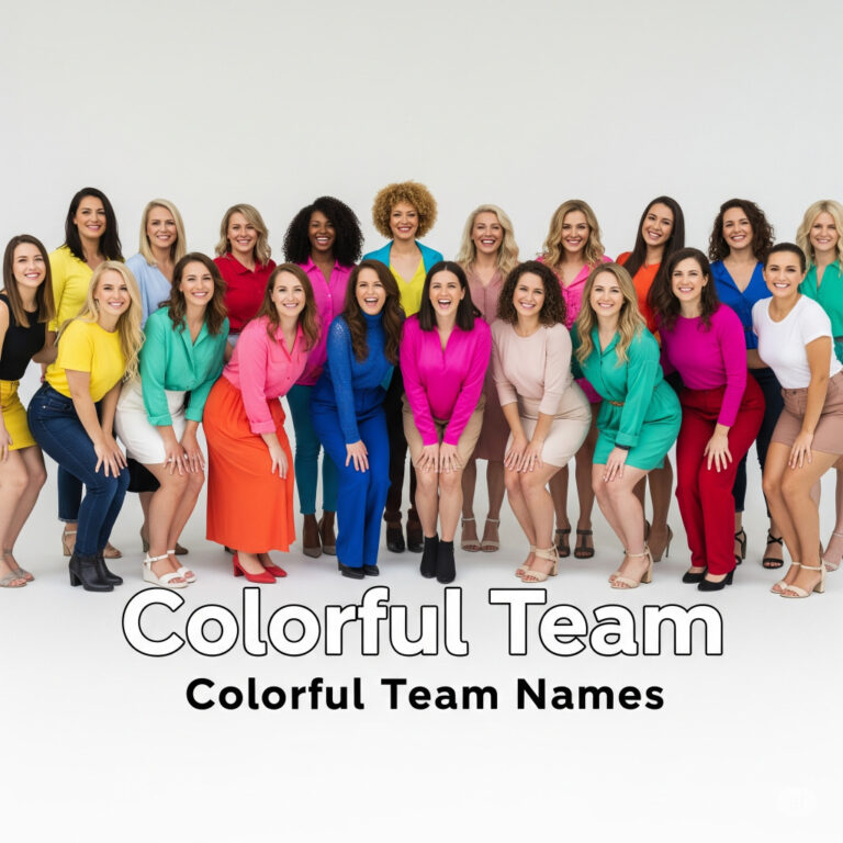 Colorful Team Names