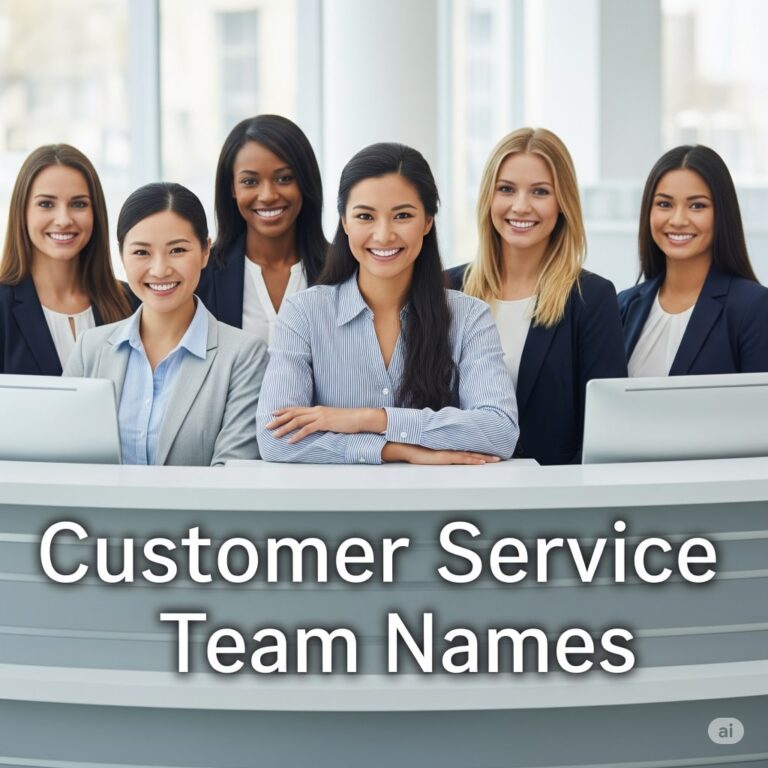 Customer Service Team Names