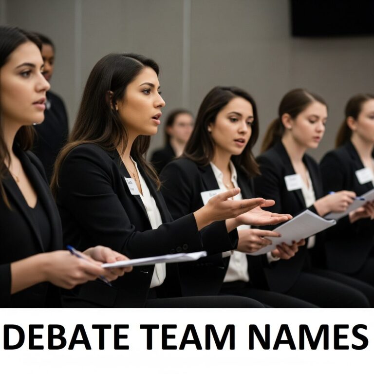 Debate Team Names