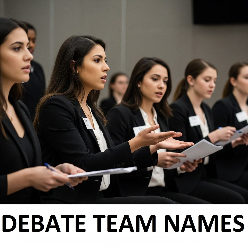 Debate Team Names
