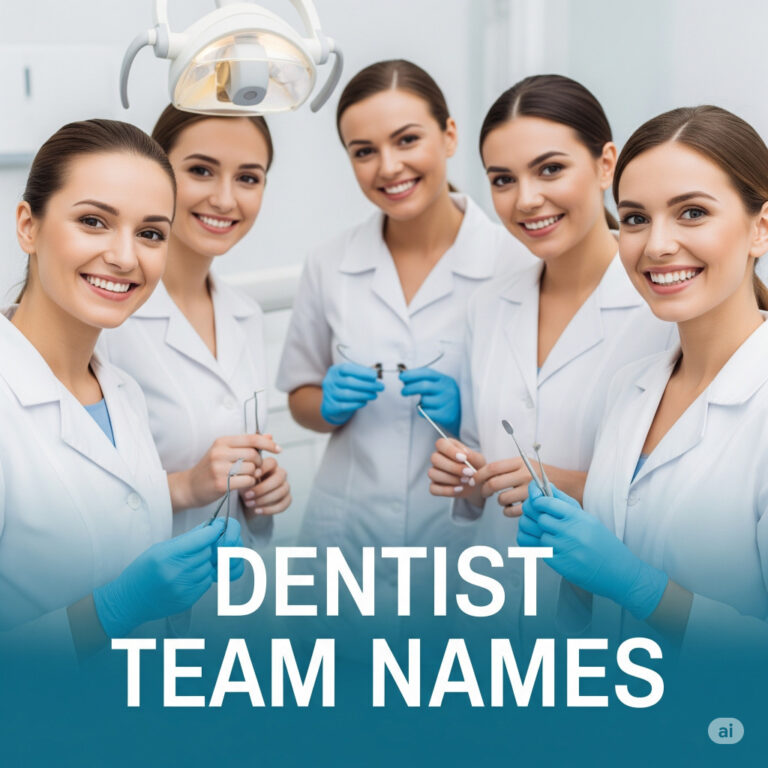 Dentist Team Names