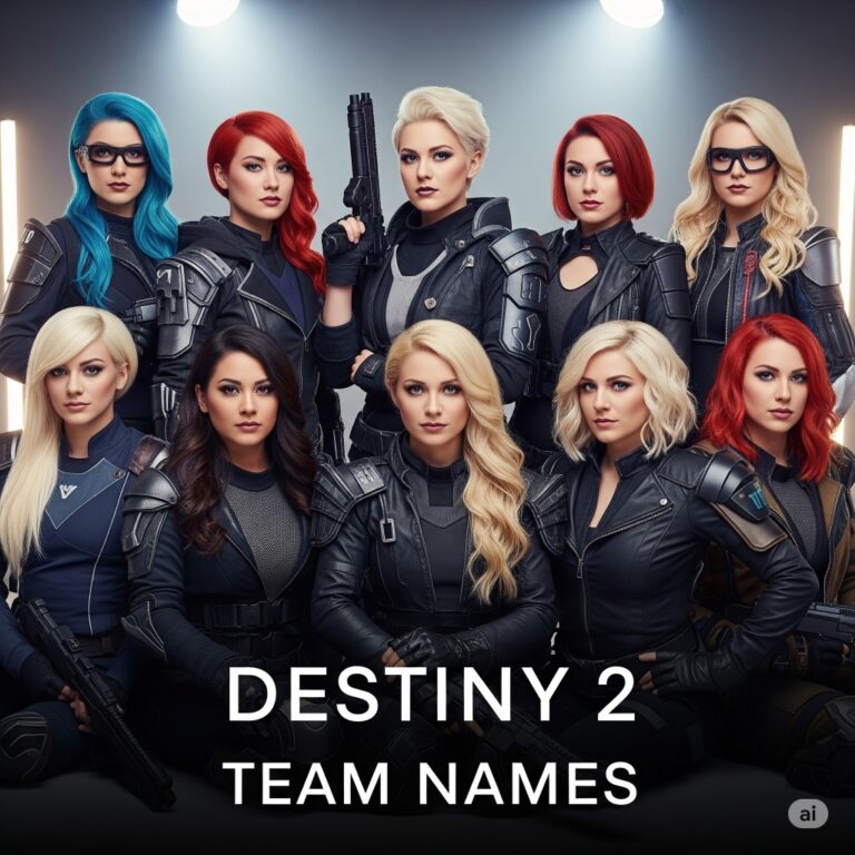 Destiny 2 Team Names