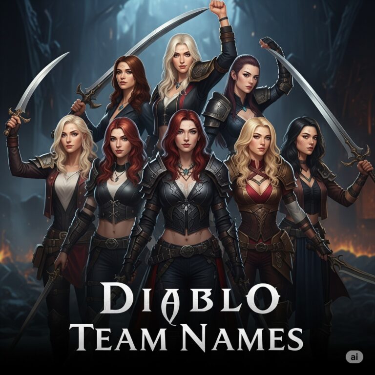 Diablo Team Names