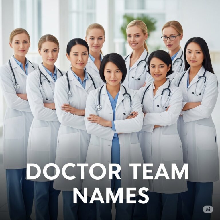 Doctor Team Names