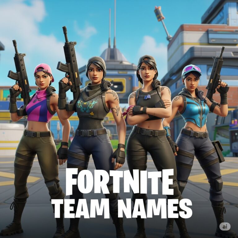 fortnite team names