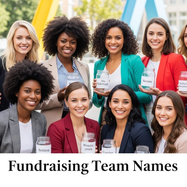 Fundraising Team Names