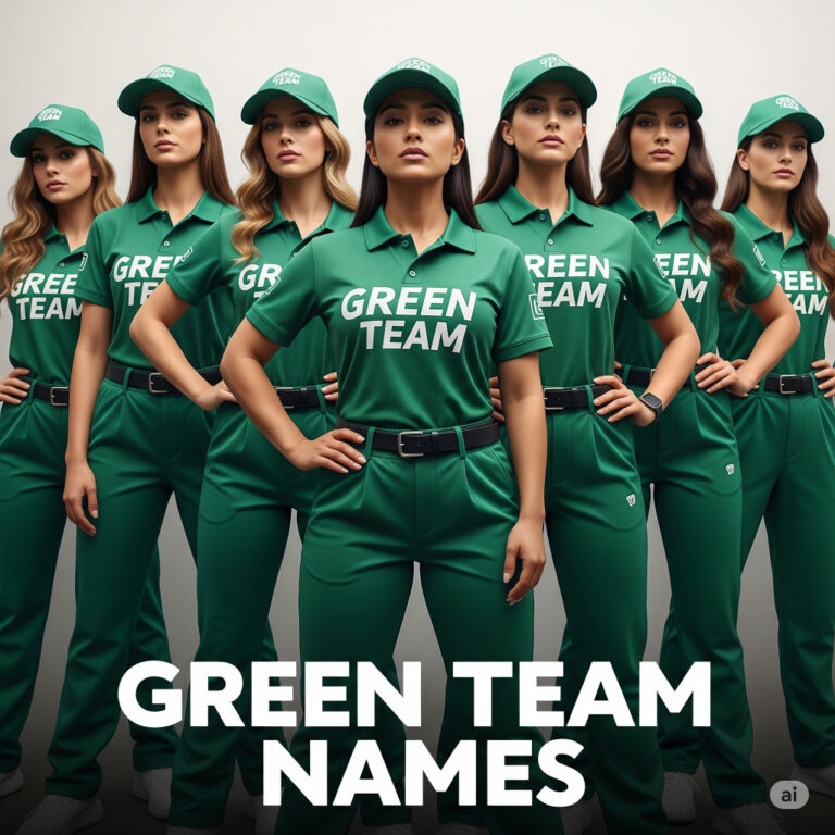 Green Team Names