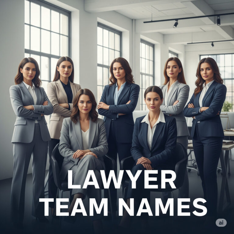 Lawyer Team Names