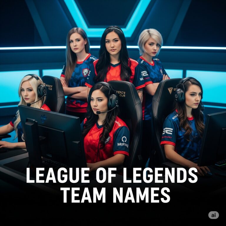 league of legends team names