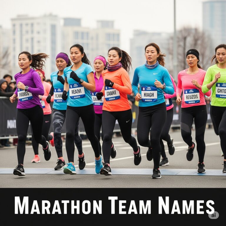 Marathon Team Names
