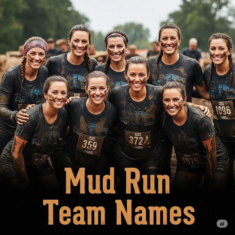 Mud Run Team Names