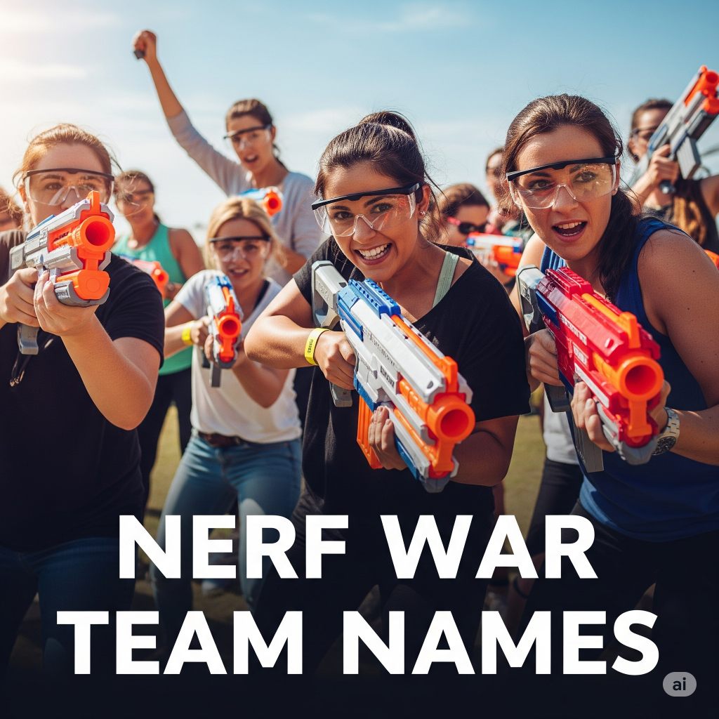 nerf war team names