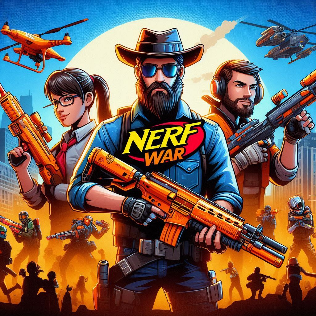 Badass Nerf War Team Names