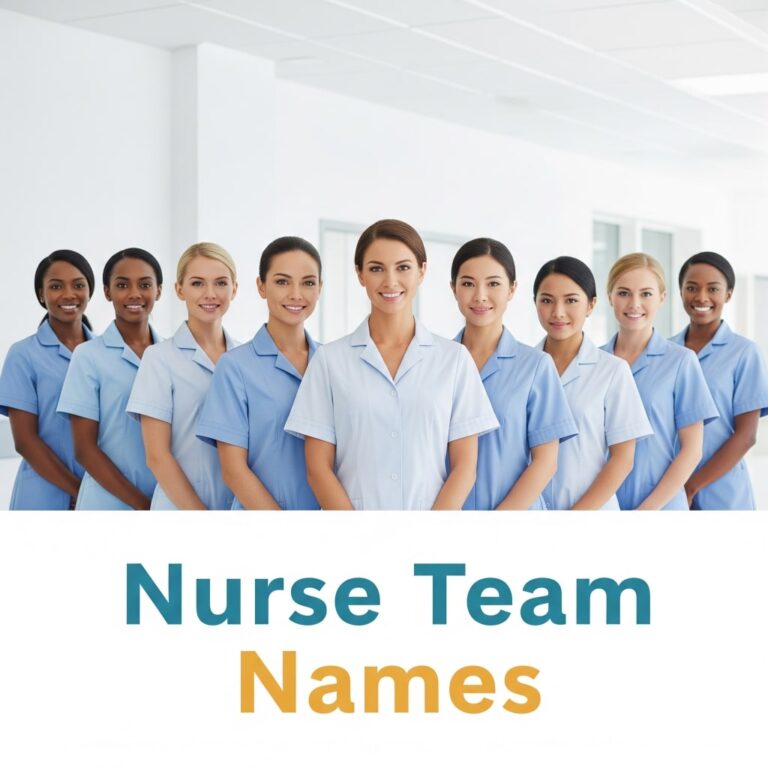 Nurse Team Names