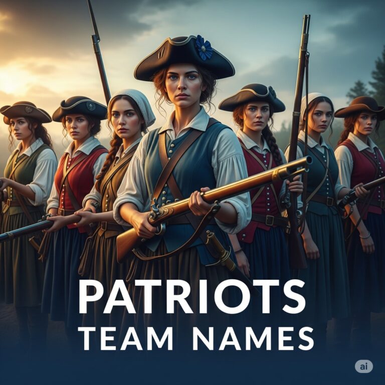 Patriots Team Names