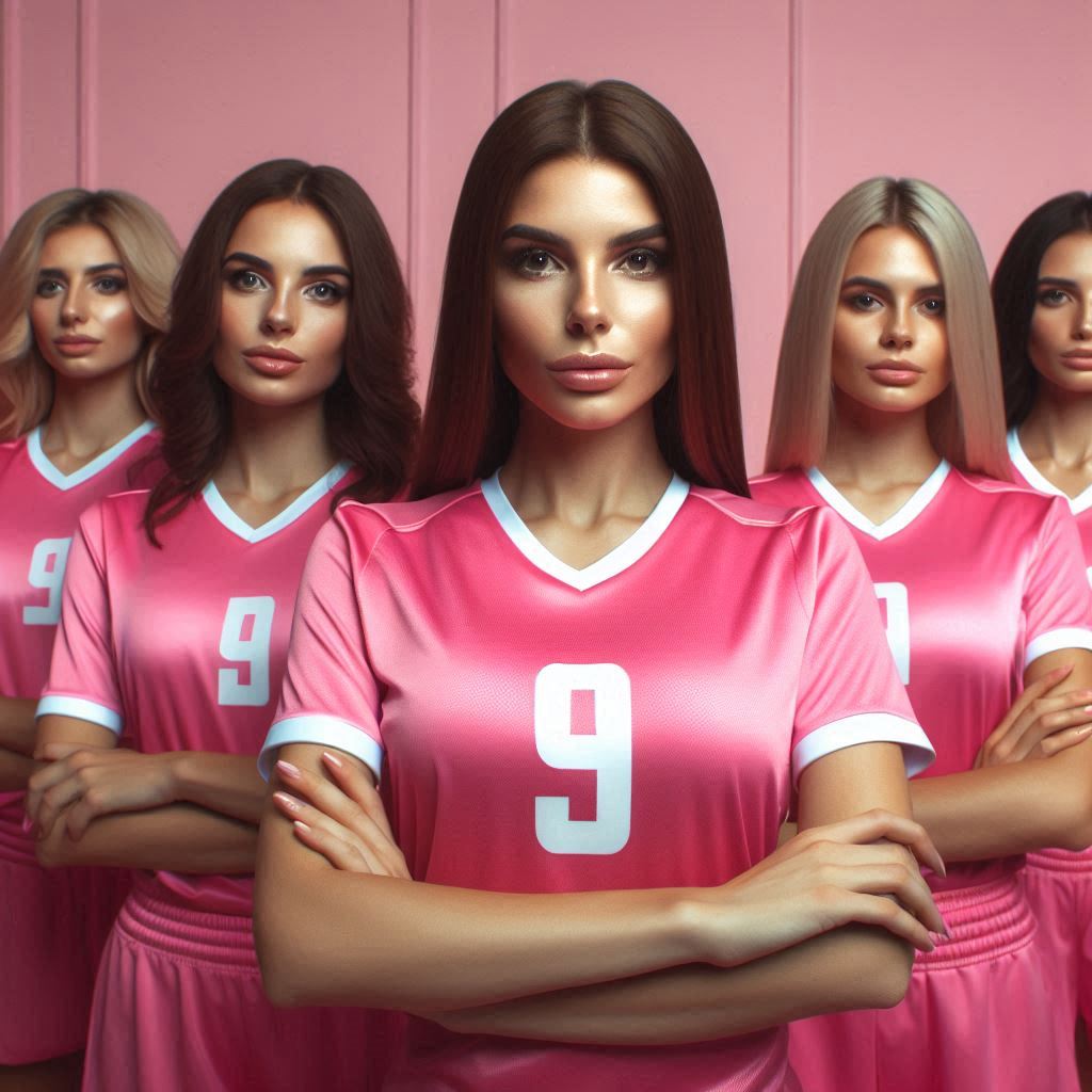 clever pink team names