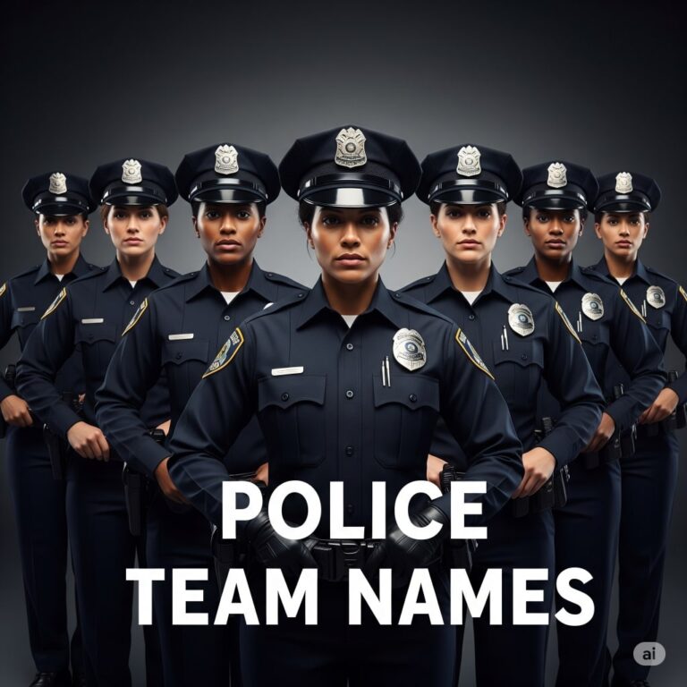 Police Team Names
