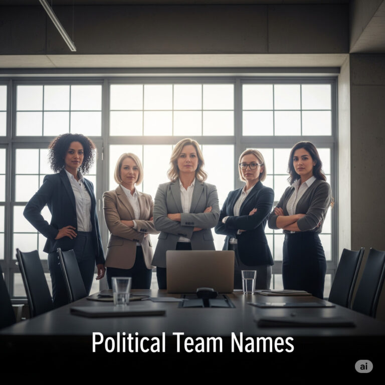 Political Team Names