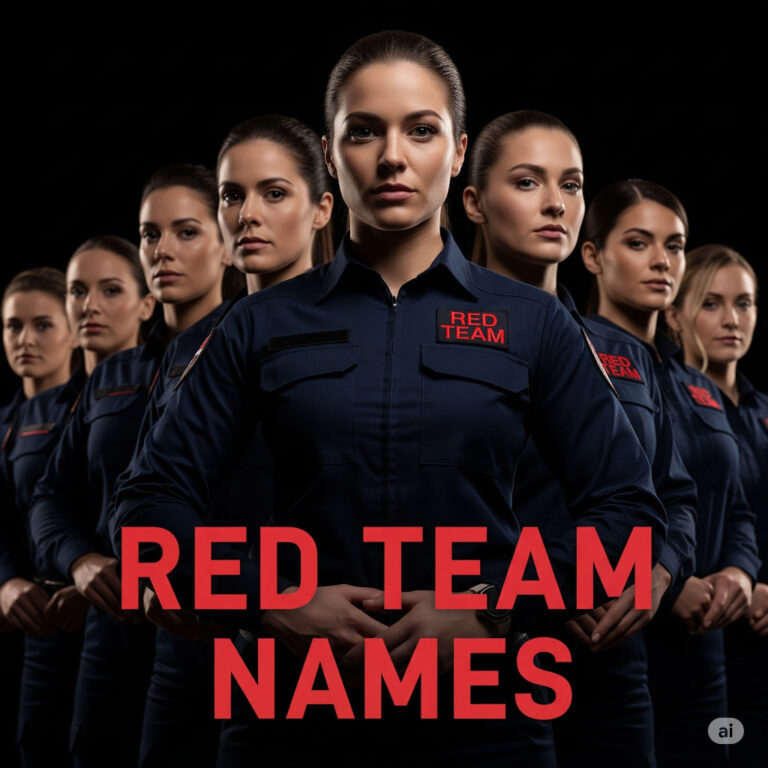 red team names