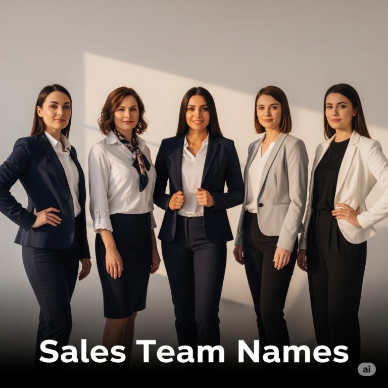 Sales Team Names