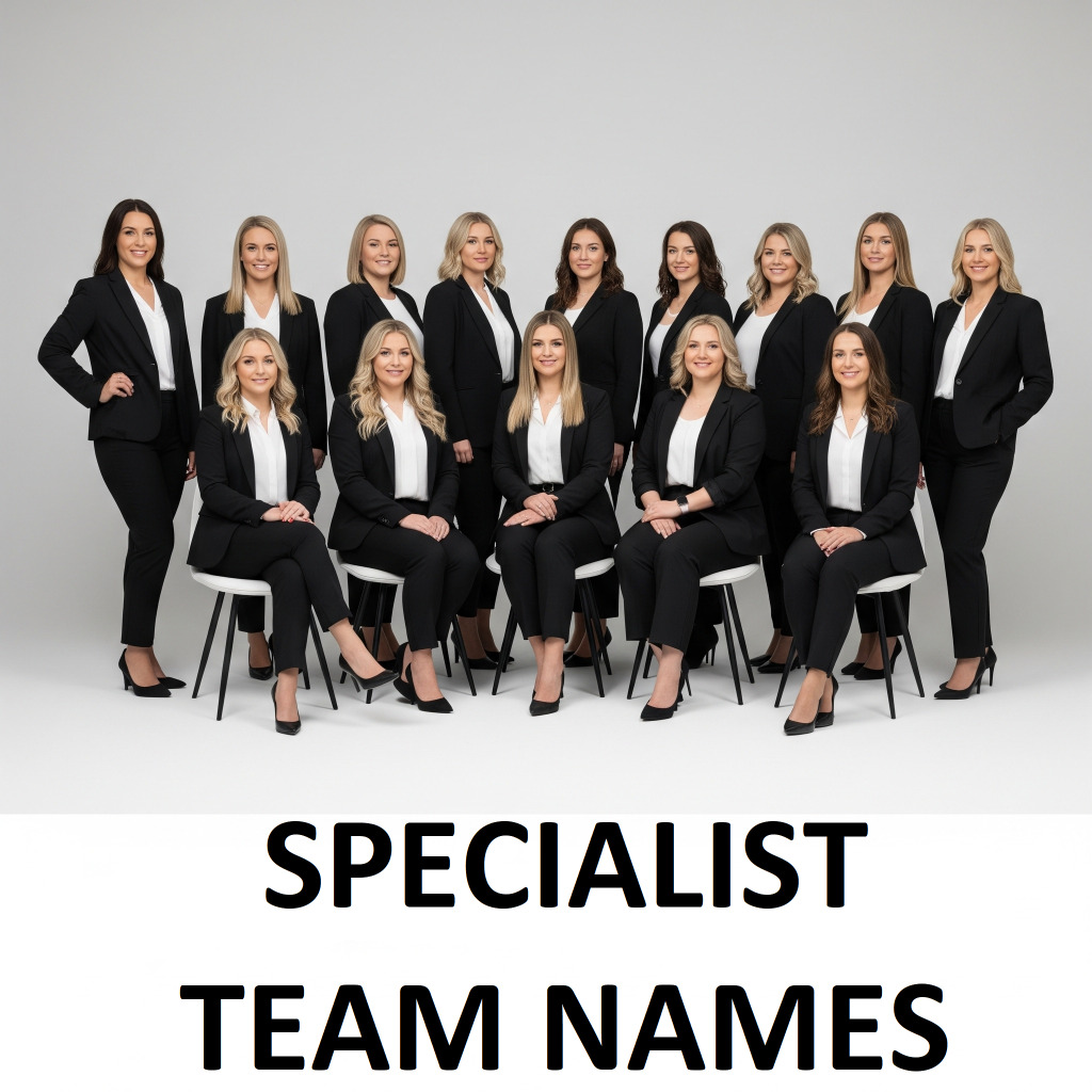 Specialist Team Names