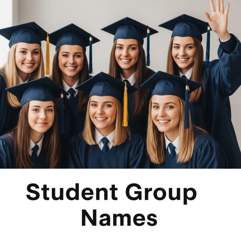 Student Group Names