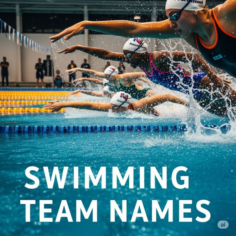 Swimming Team Names