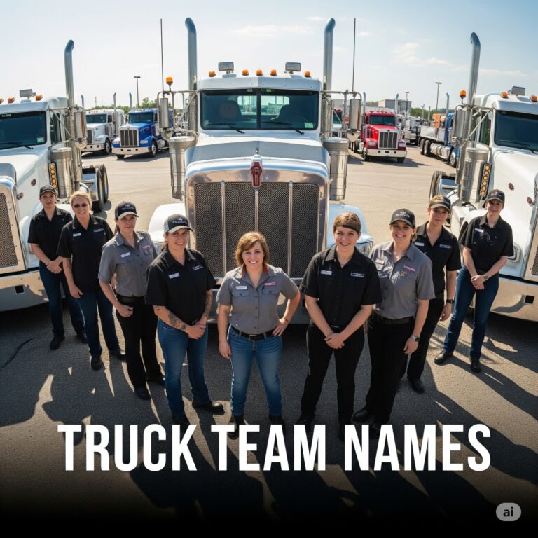 truck driver team names