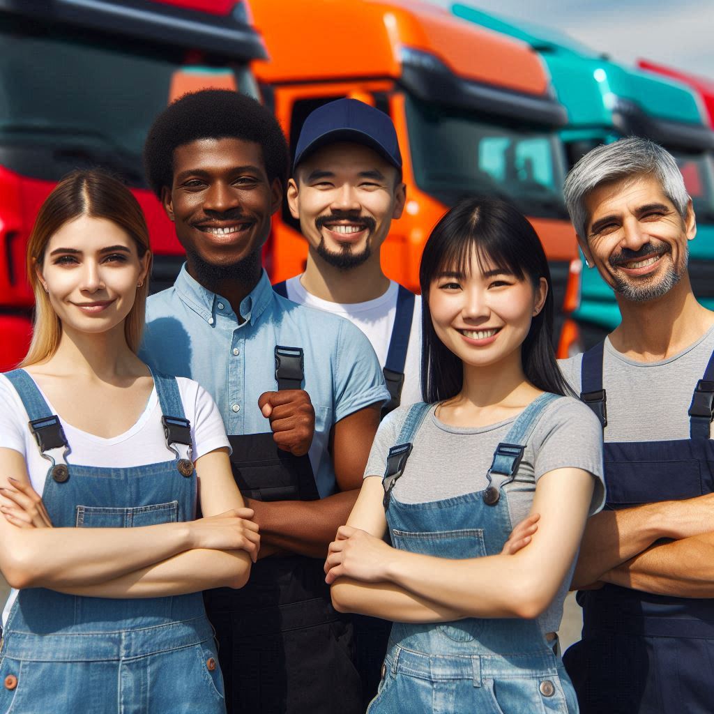best truck driver team names