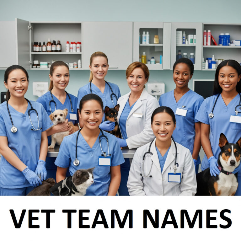 Veterinarian Team Names