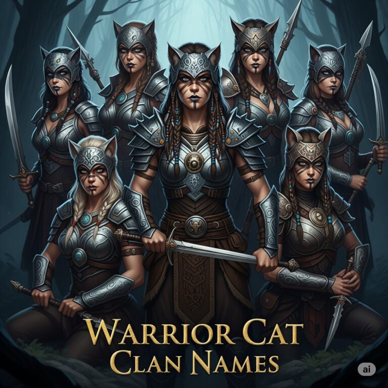 warrior cat clan names