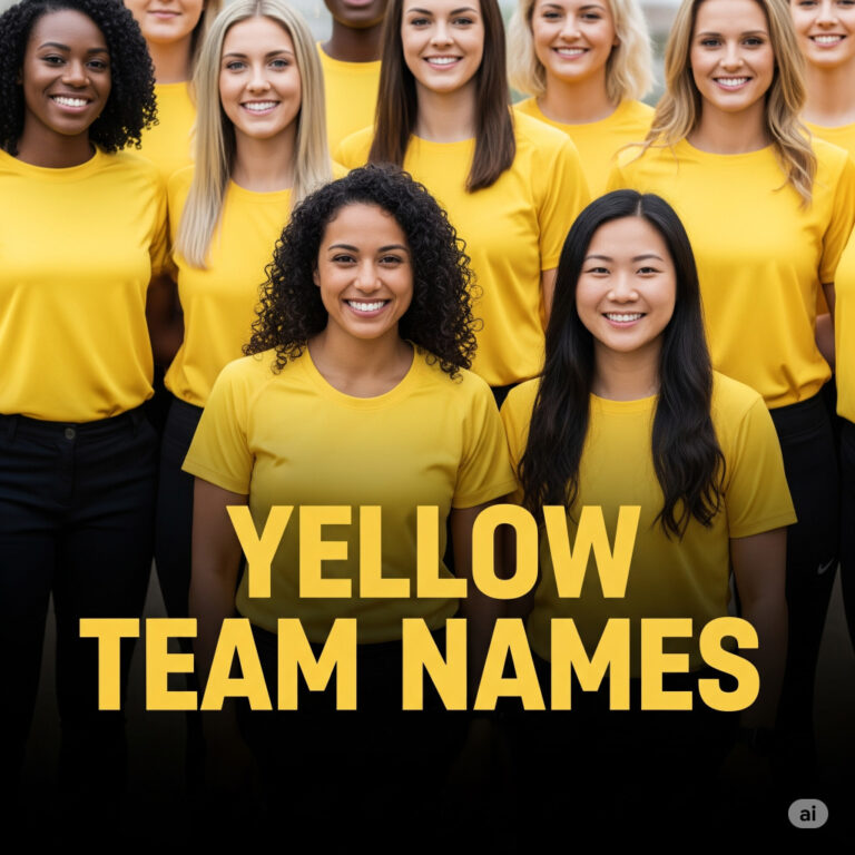 Yellow Team Names
