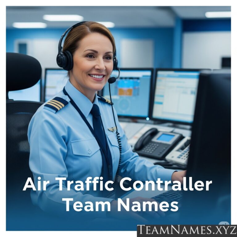 Air Traffic Controller Team Names: Guiding the Skies
