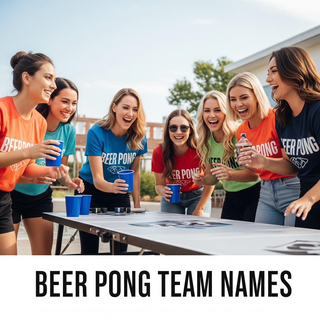 beer pong team names