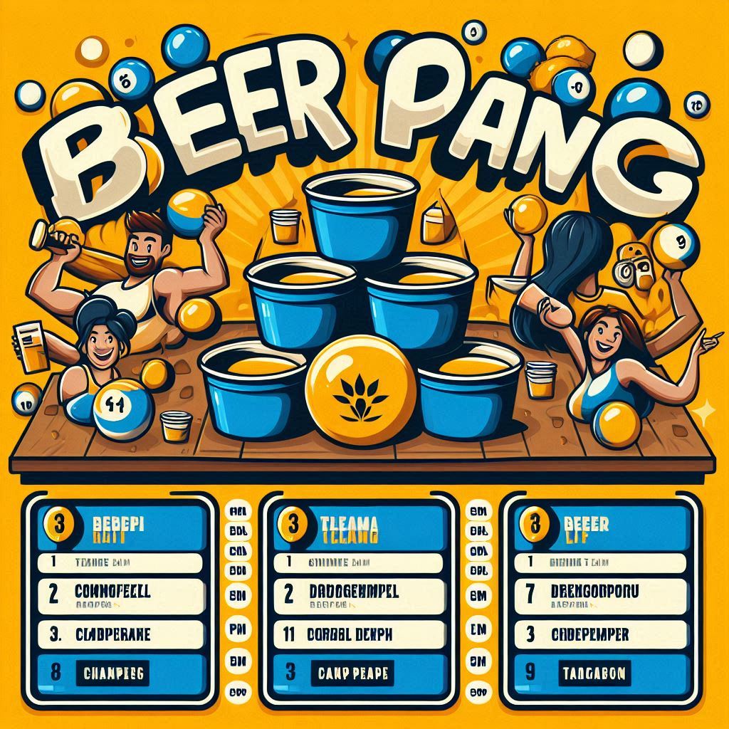 Inspired Beer Pong Team Names