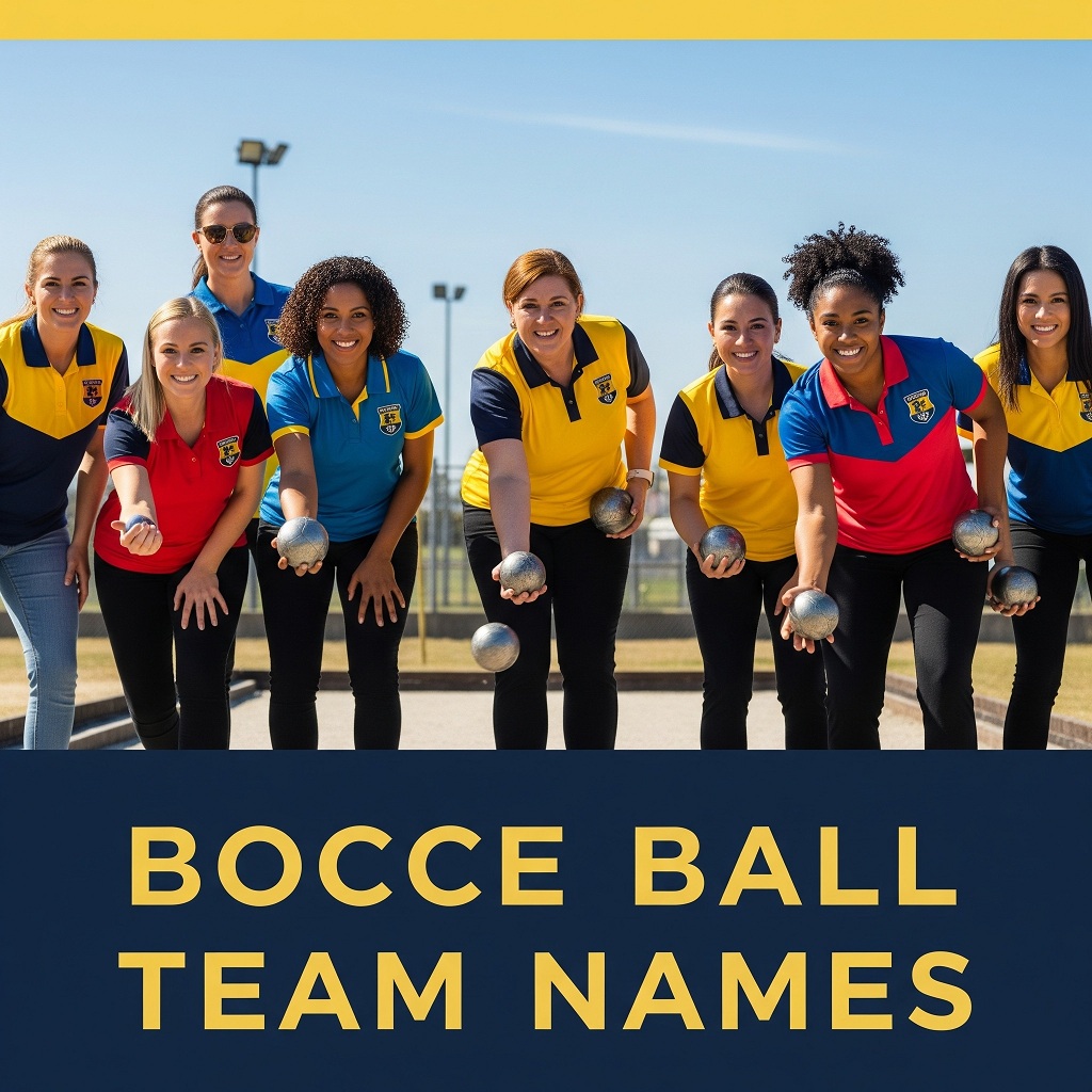 Bocce Ball Team Names