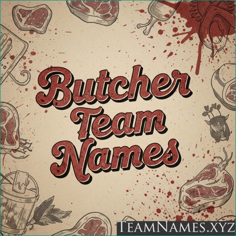 Butcher Team Names: Embrace the Craft of Meat