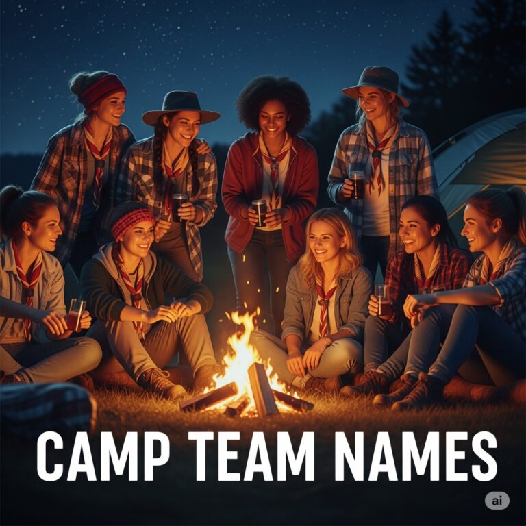 Camp Team Names