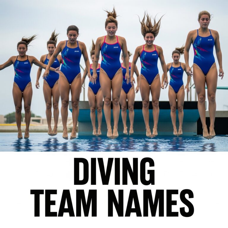 diving team names