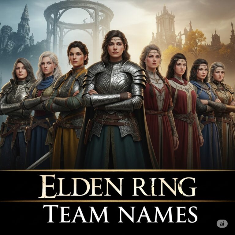 Elden Ring Team Names